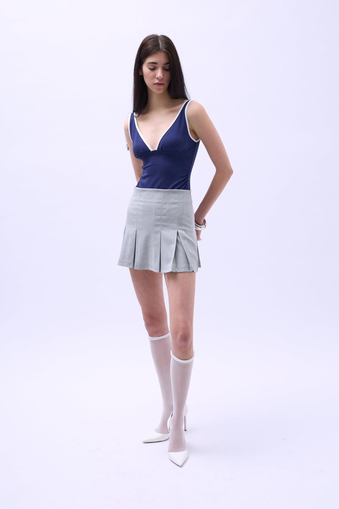 pileli etek modelleri