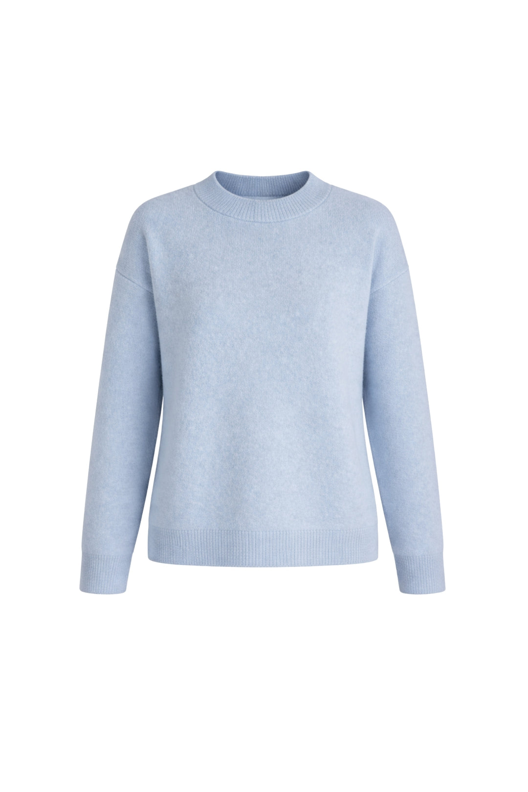 Bisiklet Yaka Bebe Mavi Basic Kazak