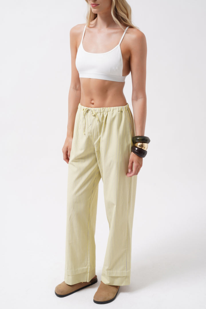 Sırt Dekolte Beyaz Sporcu Bra