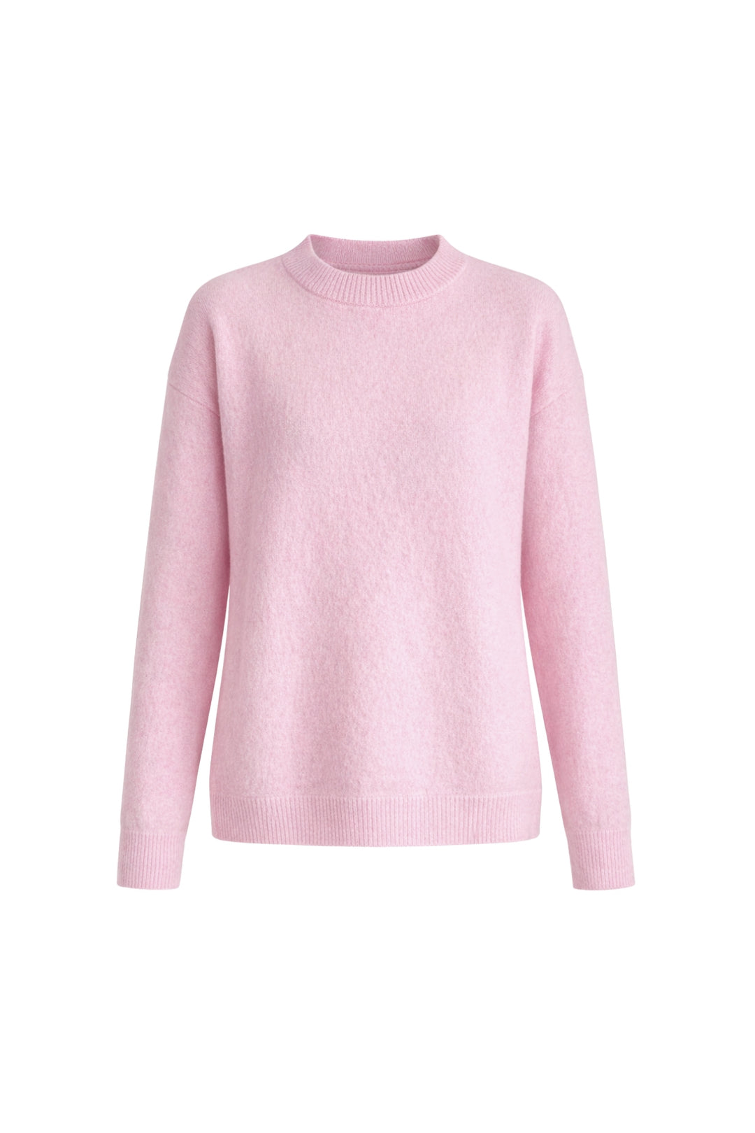 Bisiklet Yaka Pembe Basic Kazak