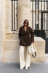 Belt Detail Basic Brown Trench Coat