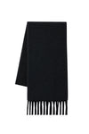 Yumuşak Dokulu Siyah Basic Atkı