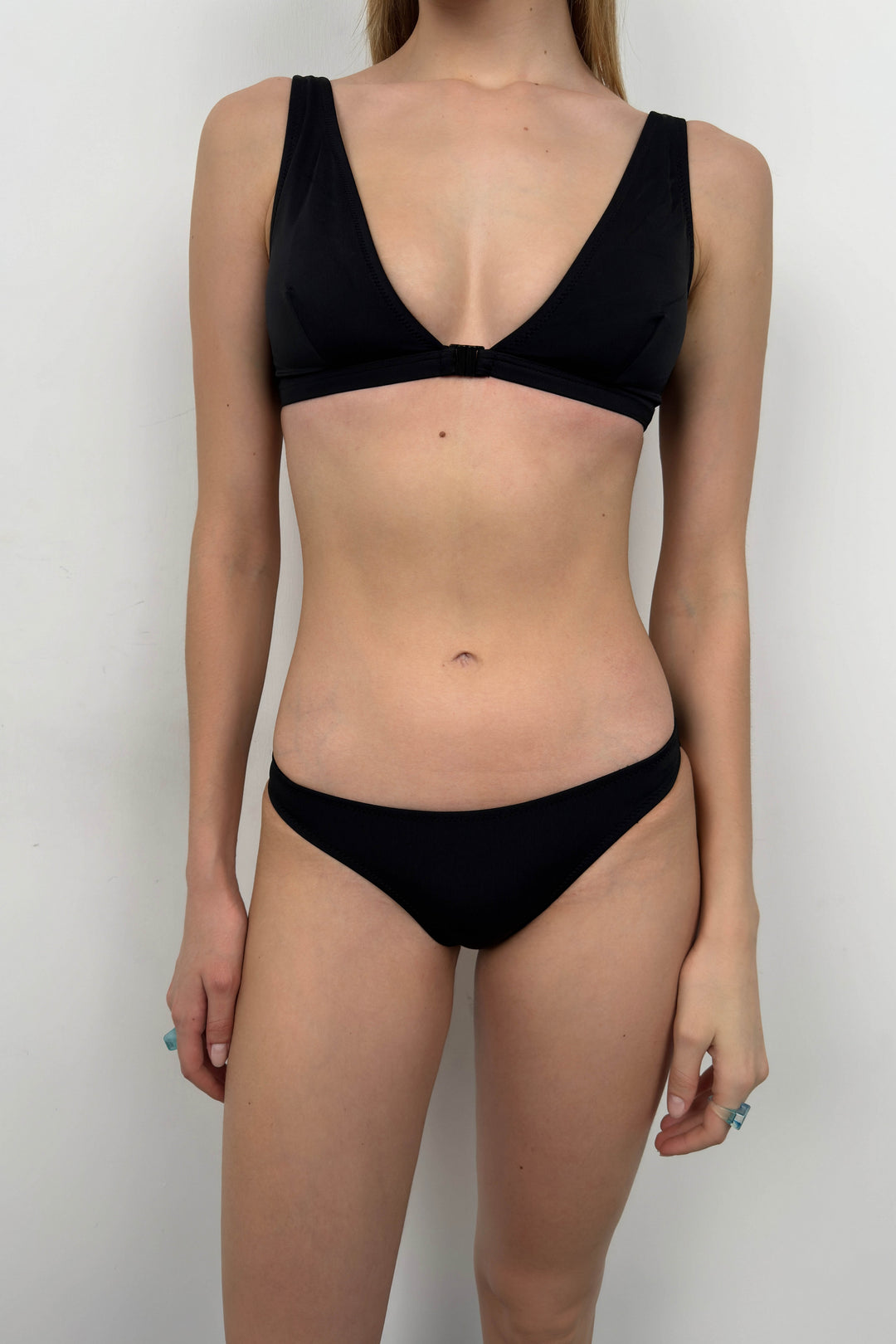 Black Bralet Bikini Set 