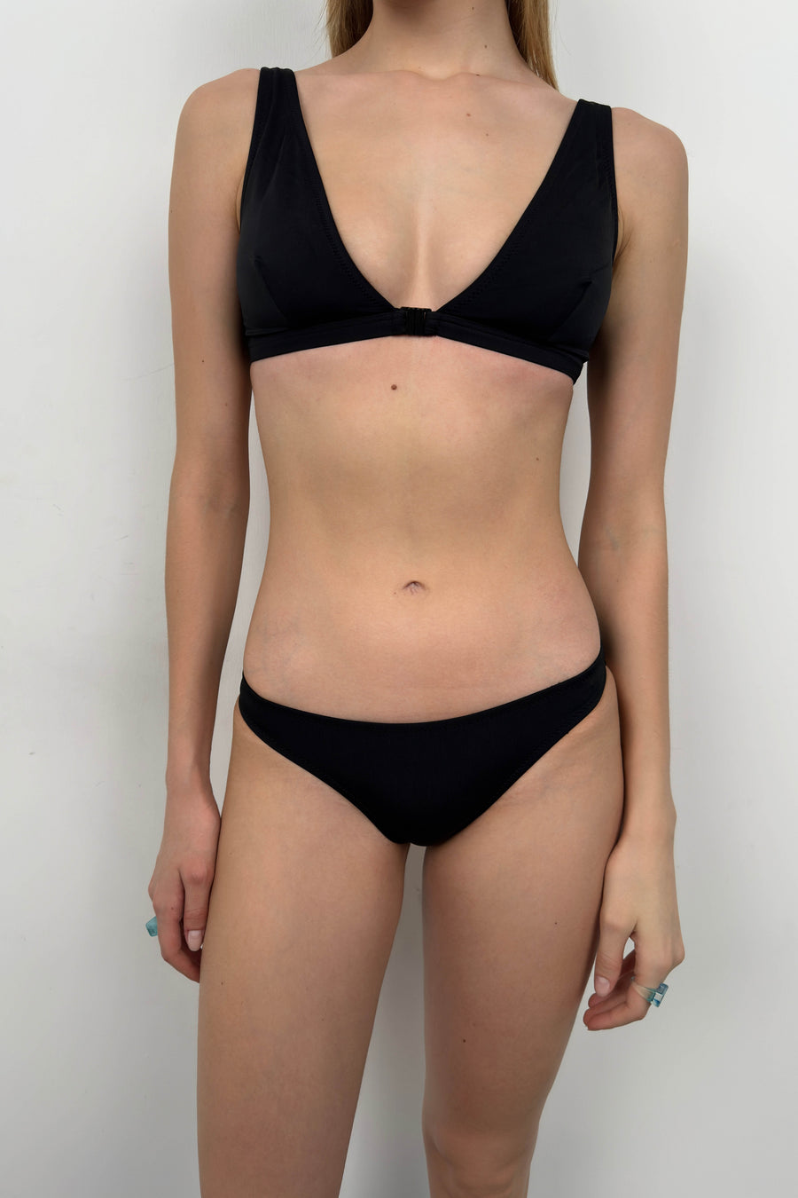 Black Bralet Bikini Set 