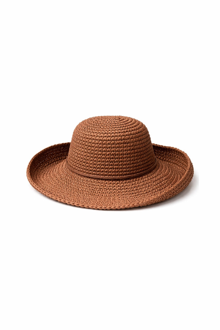 Kahverengi Bucket Hasır Şapka