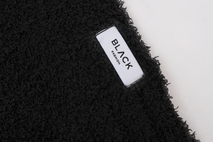 Boucle Black Scarf 