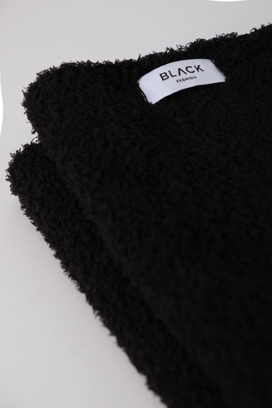 Boucle Black Scarf 
