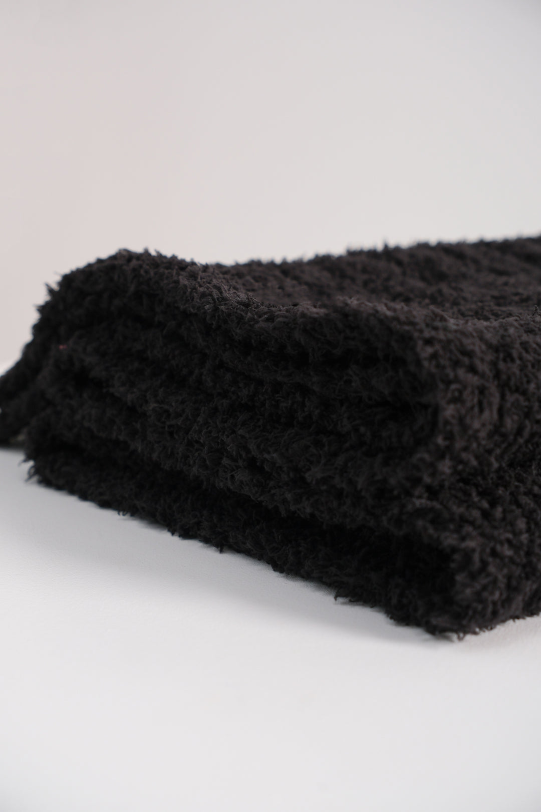 Boucle Black Scarf 