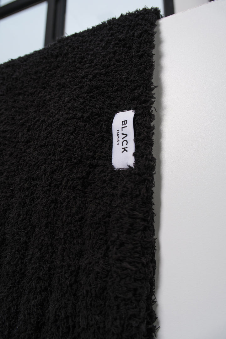 Boucle Black Scarf 
