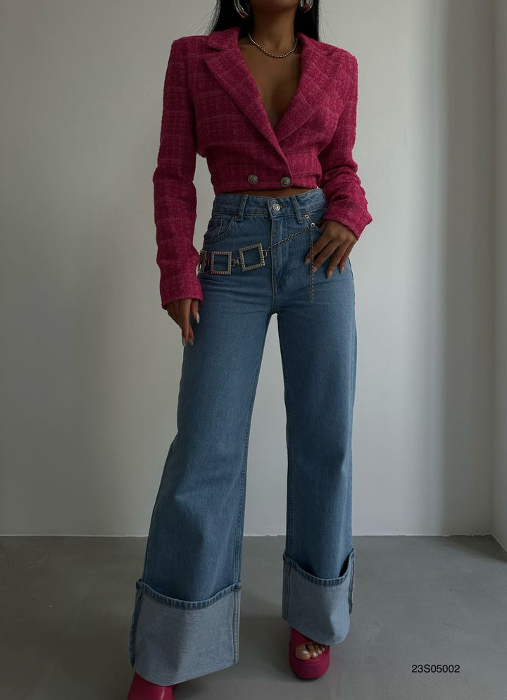 Duble Paça İspanyol Jean