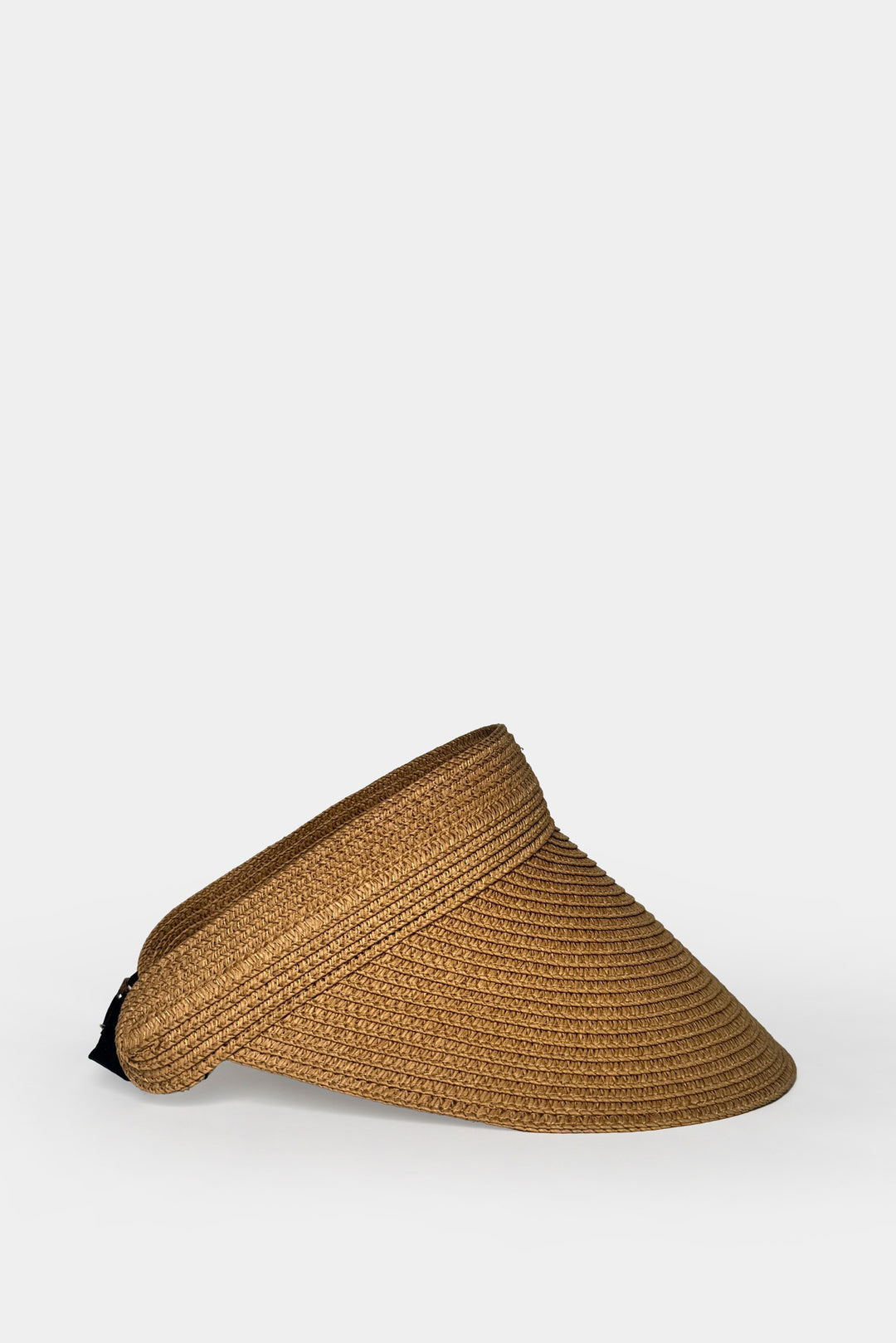 Hasır Vizör Bej Şapka