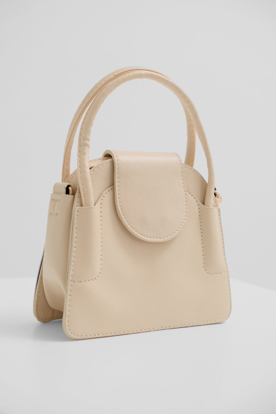 Casual Beige Bag with Cover 