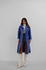 Belted Patent Leather Puffer Saxe Maxi Coat