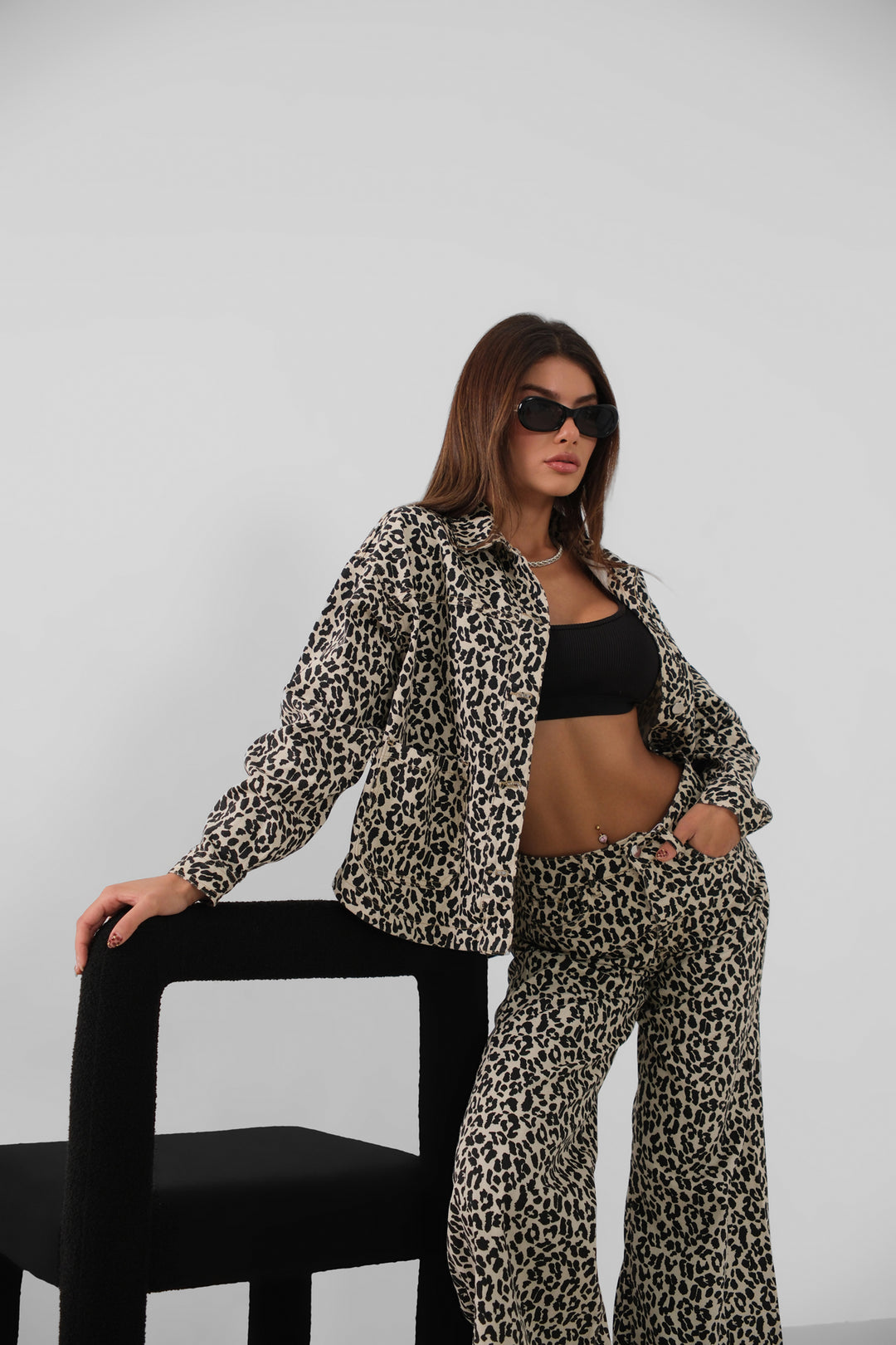 Leopard Print Jacket 