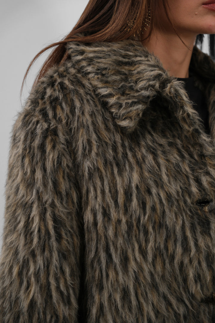 Leopard Fur Coat 