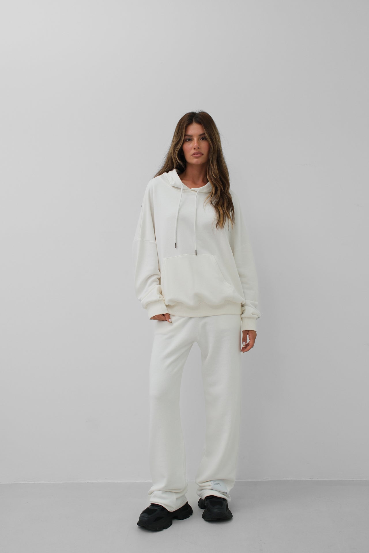 Oversize Sweatshirt Ecru Tracksuit