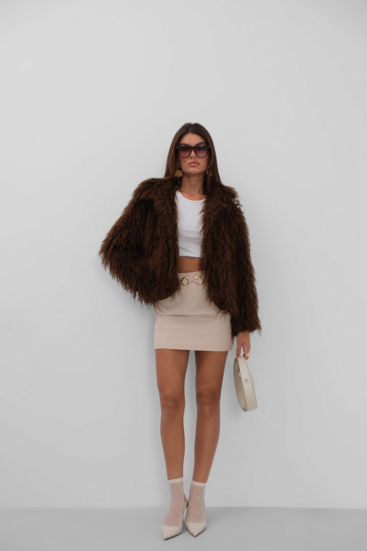Plush Brown Jacket