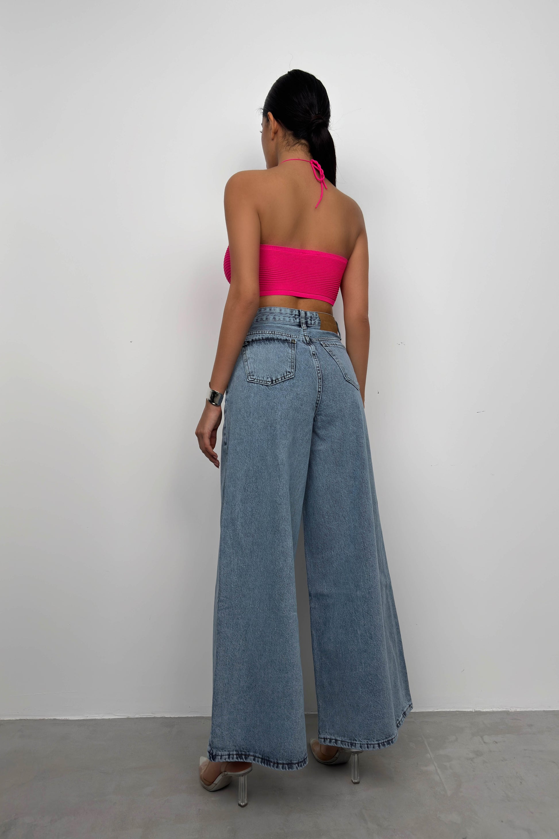 Wide Leg Açık Mavi Jean