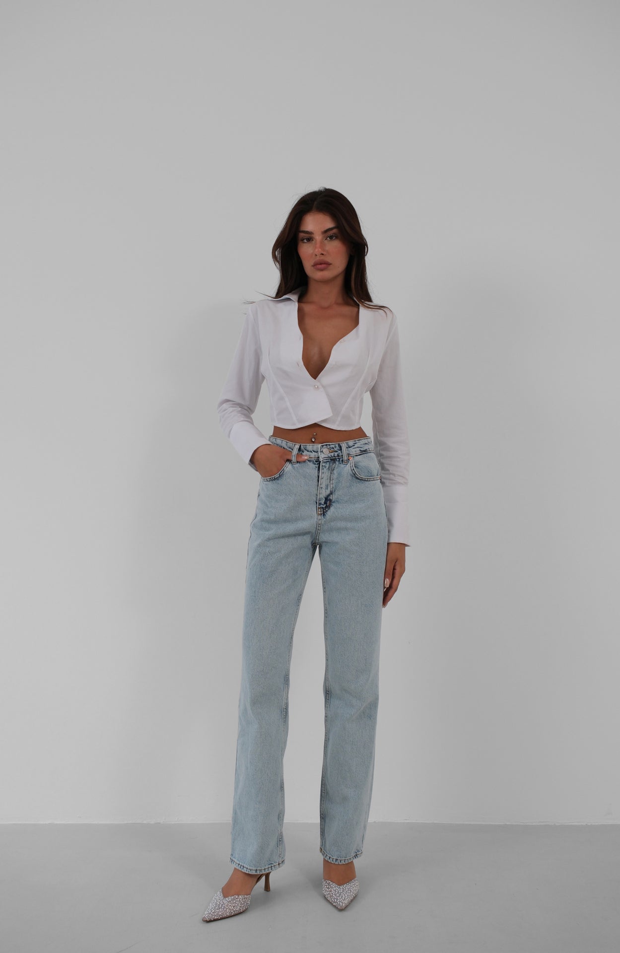 High Waist Mom Jeans 