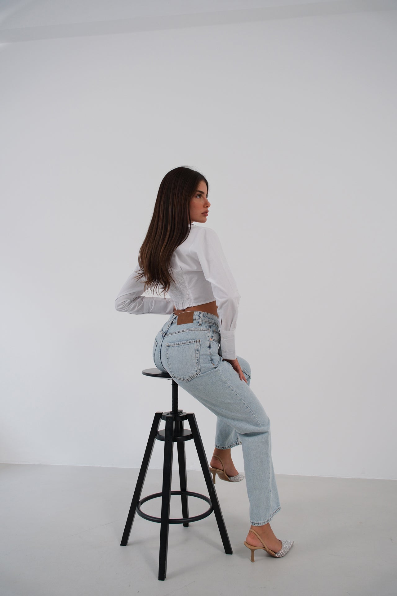 High Waist Mom Jeans 