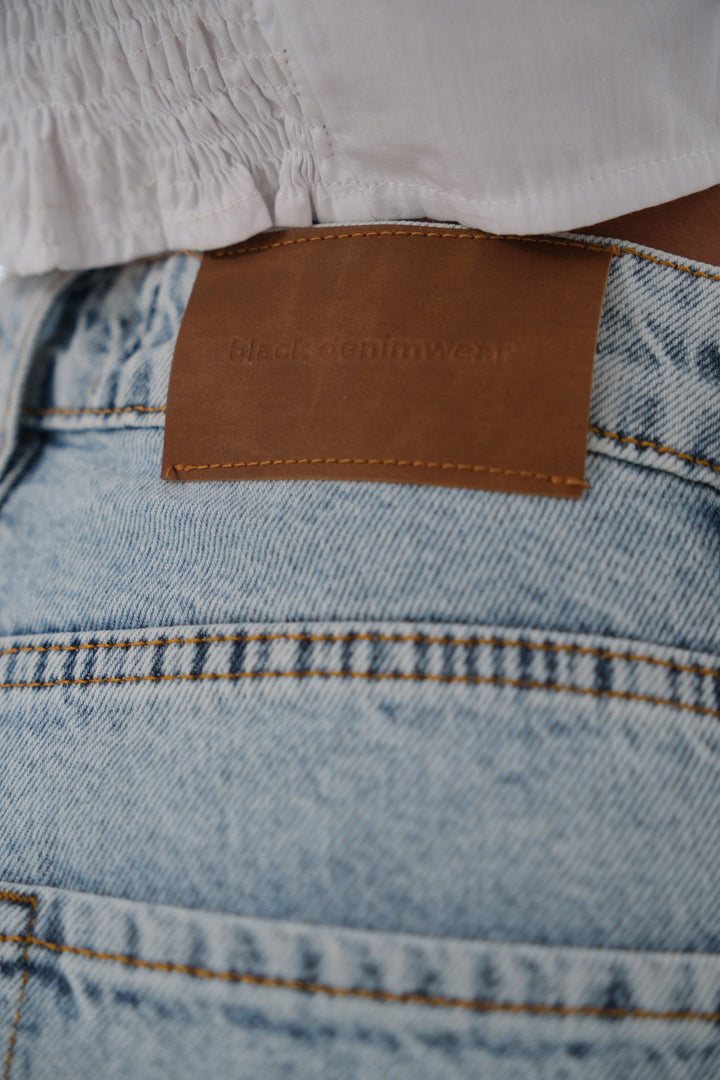 Yüksek Bel Mom Jean